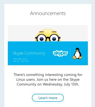 skype-linux-exciting-announcement