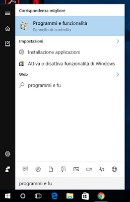 programmi e funzionalità