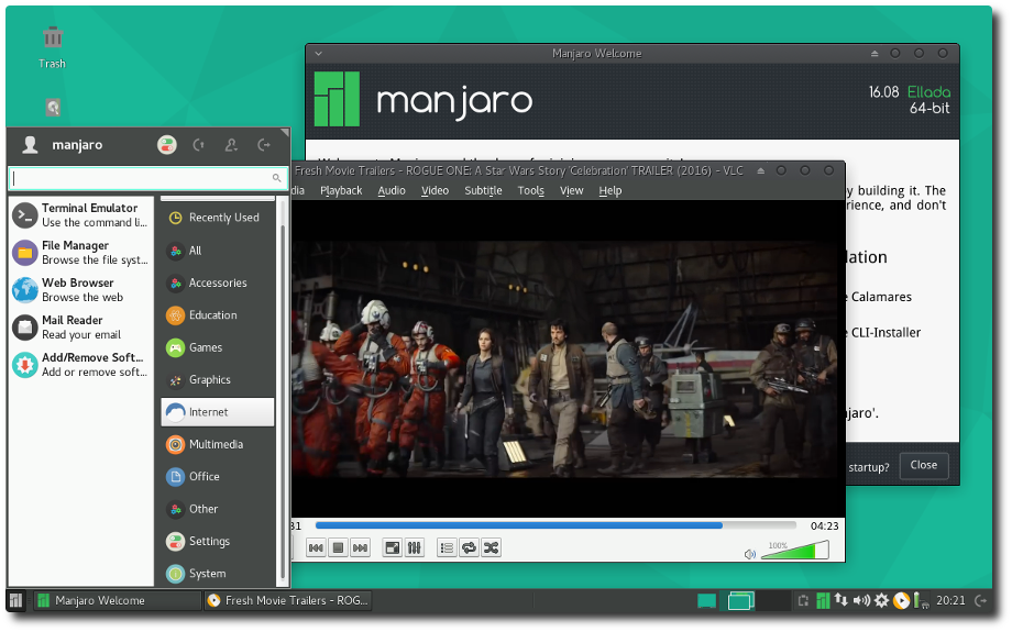 manjaro ellada