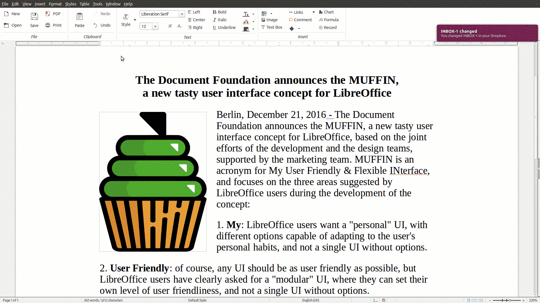notebookbar muffin