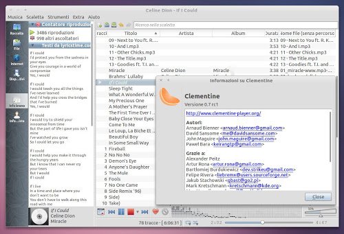 Clementine 1.4.0 RC1 (887) download the new version for android