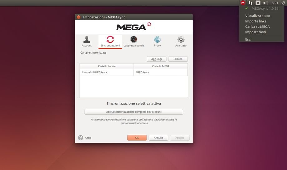 mega sync download mac