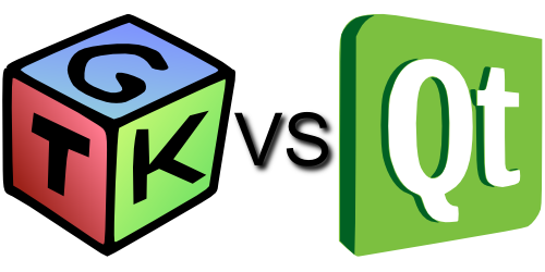 Qt vs GTK framework - logo