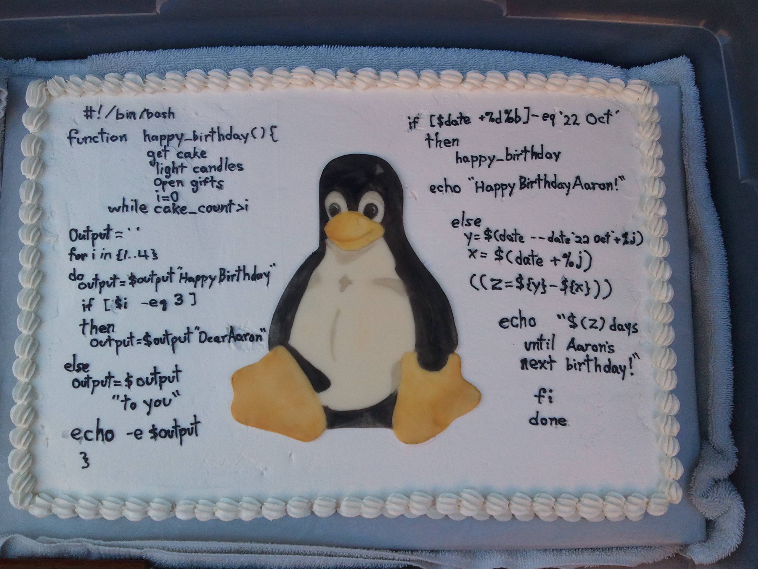 happy birthday linux