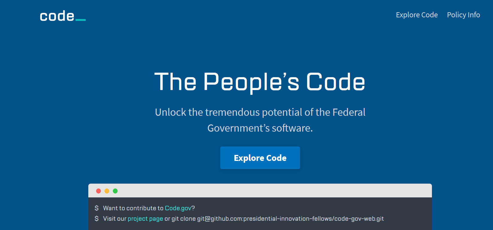 code gov