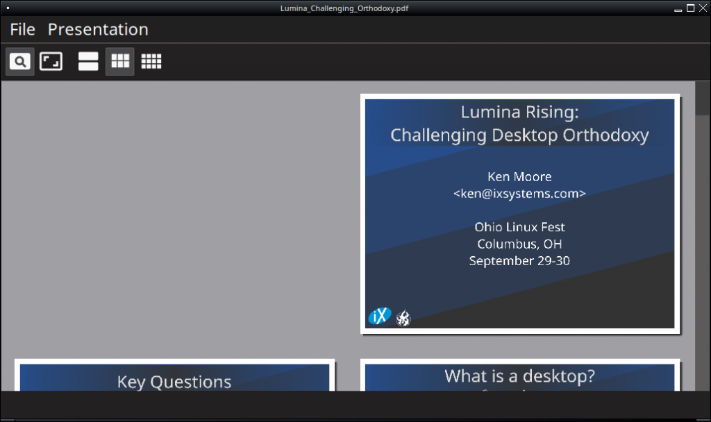 Disponibile il desktop environment Lumina 1.4.0 2 pdf viewer lumina 1.4.0