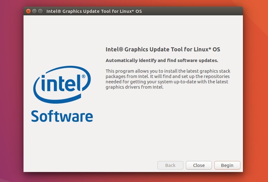 intel graphics update tool