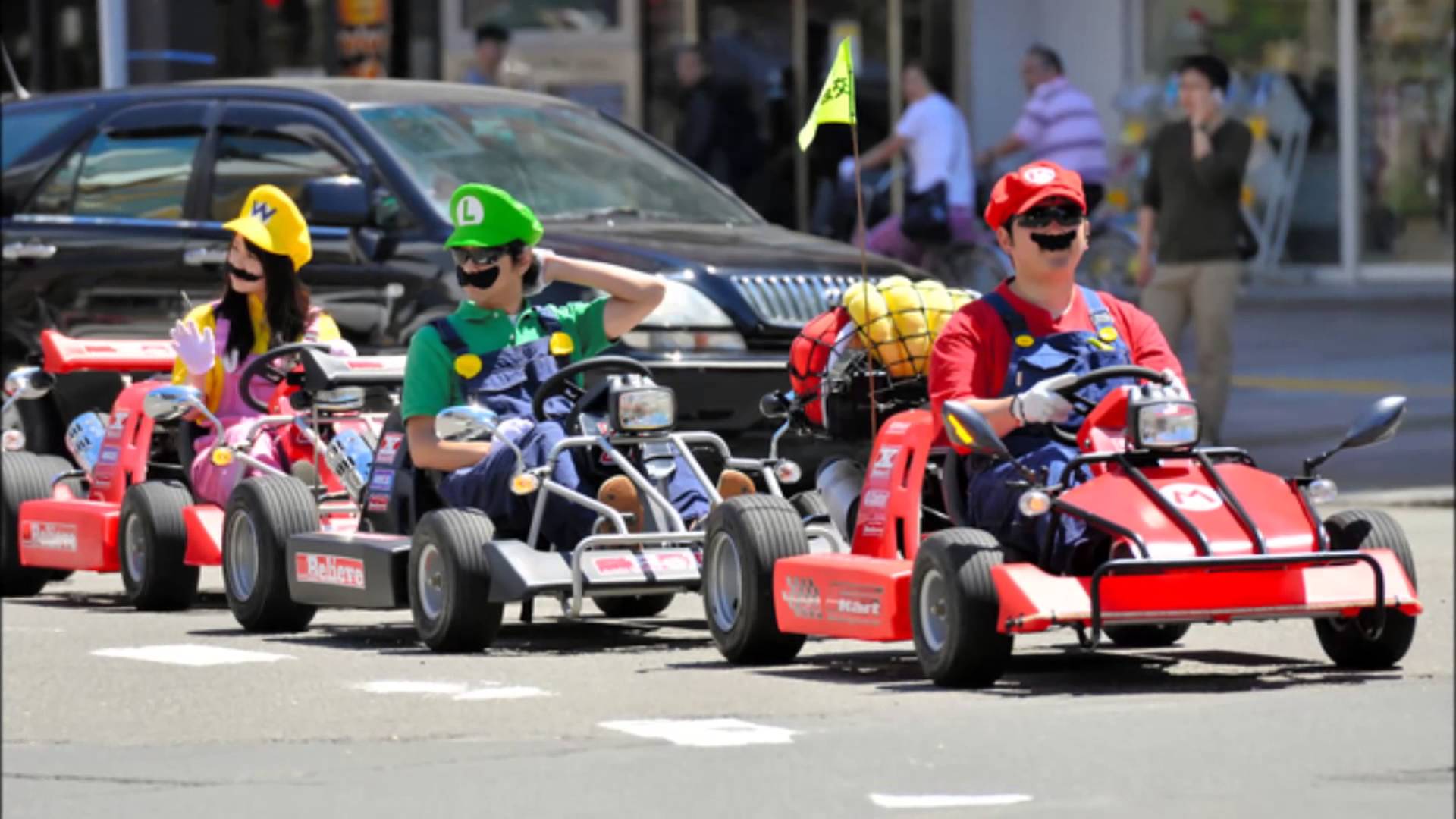 mario kart cosplay