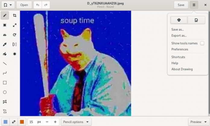 drawing-linux drawing linux