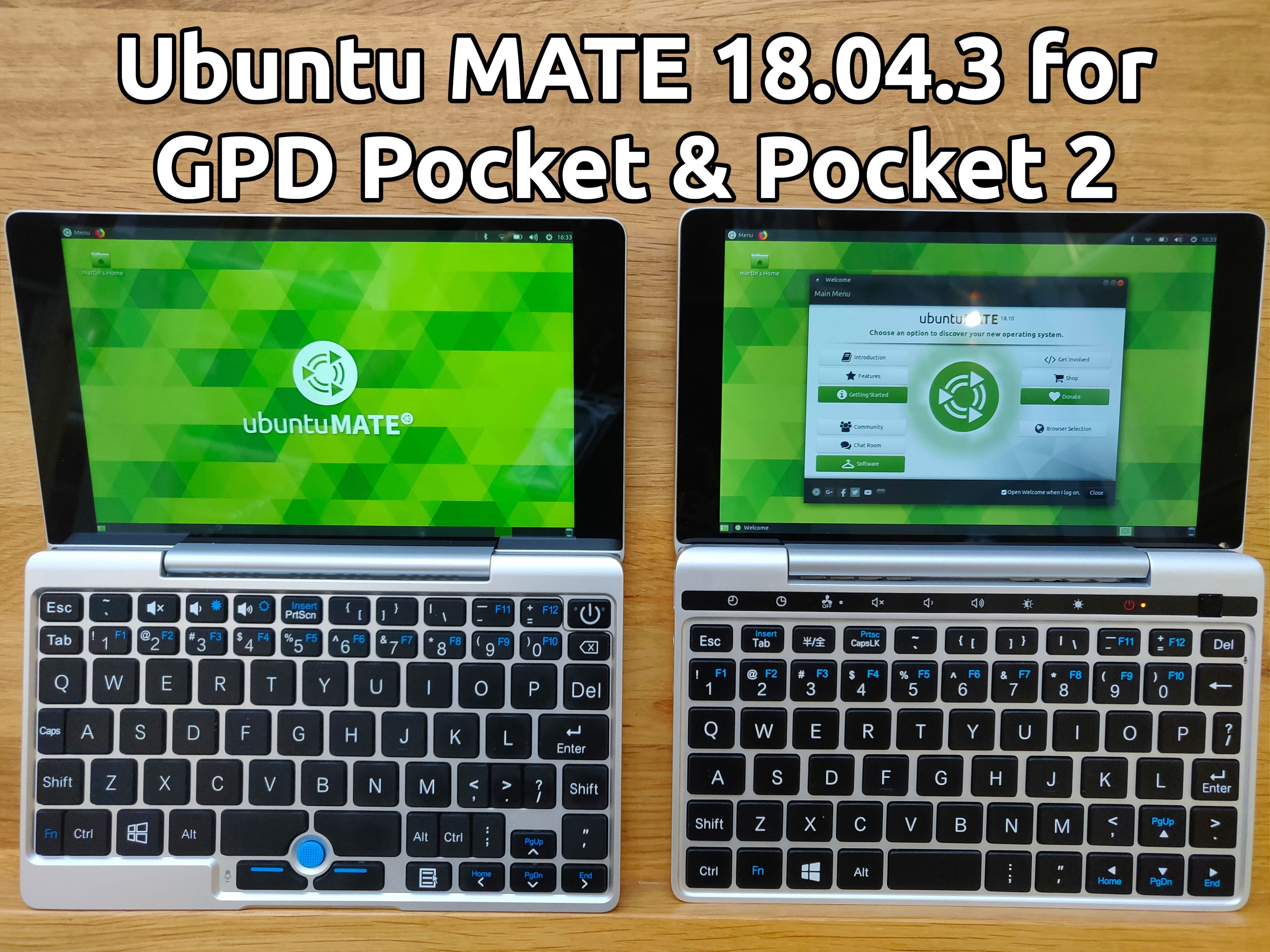 ubuntu mate gpd pocket