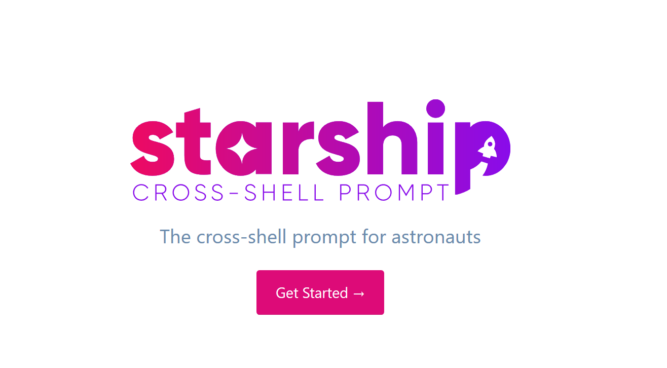 starship linux prompt