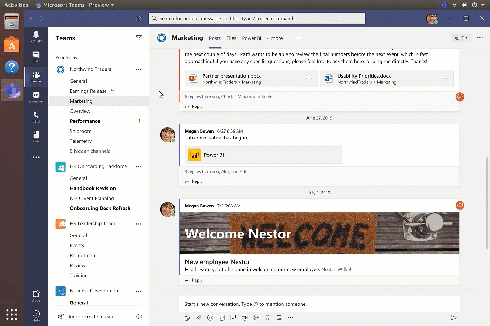 Microsoft Teams ufficialmente disponibile per Linux! 2 microsoft teams linux