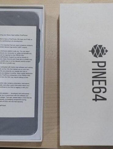 pinephone pine64 packaging