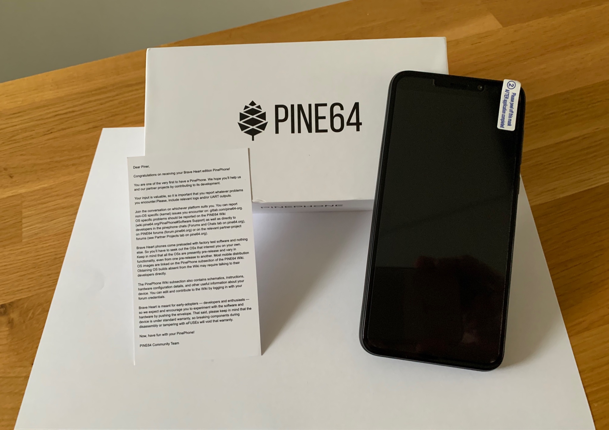 pinephone pine64
