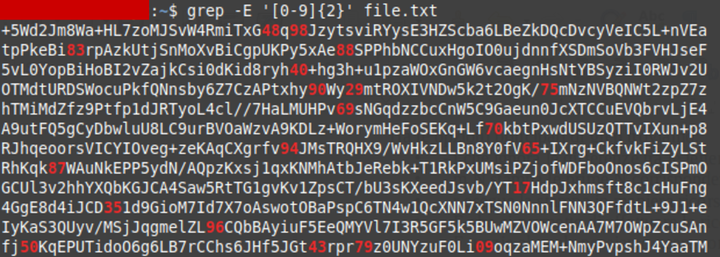 grep sysadmin regex linux