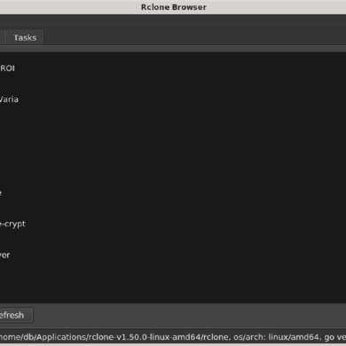 rclone browser