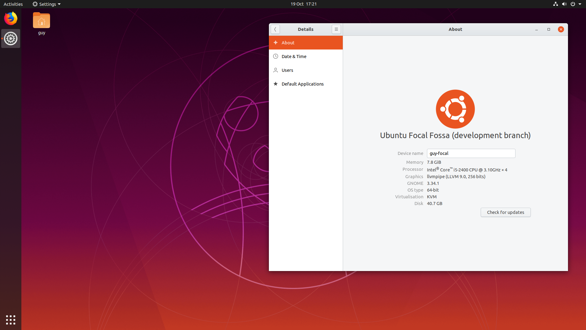 ubuntu 20.04 focal fossa