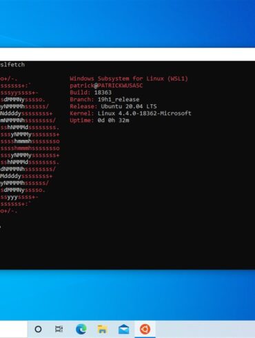 ubuntu 20.04 lts windows 10 microsoft store