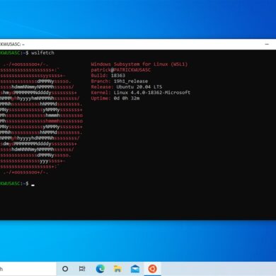 ubuntu 20.04 lts windows 10 microsoft store