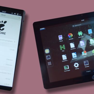 linux tablet pinetab