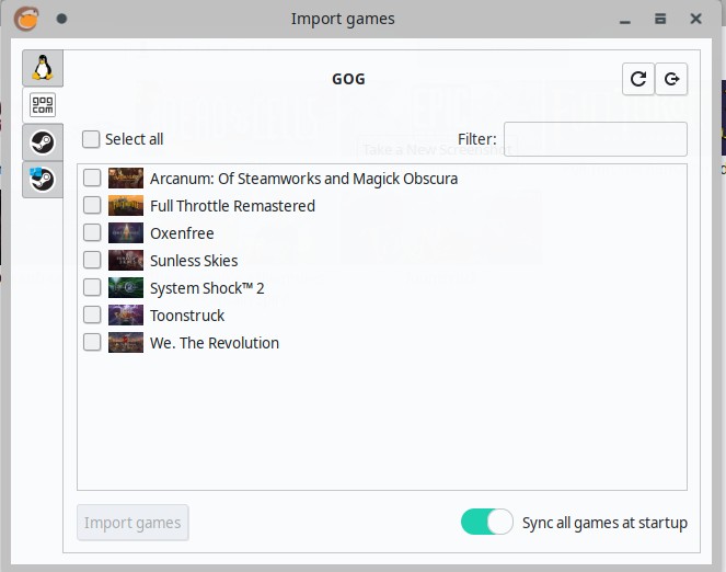 Lutris: un’unica interfaccia per il gaming su GNU/Linux 2 La libreria di GOG su Lutris