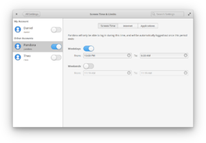 screen time limits elementary os5.1.4