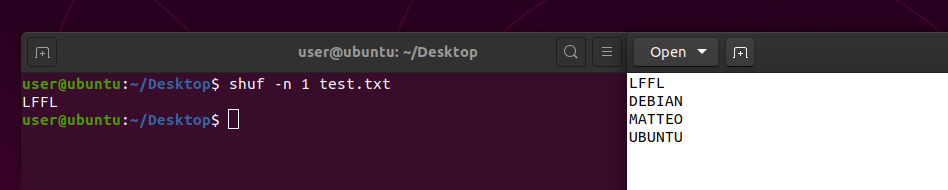 Linux, Shuf: il comando UNIX che sta facendo impazzire la rete 2 shuf