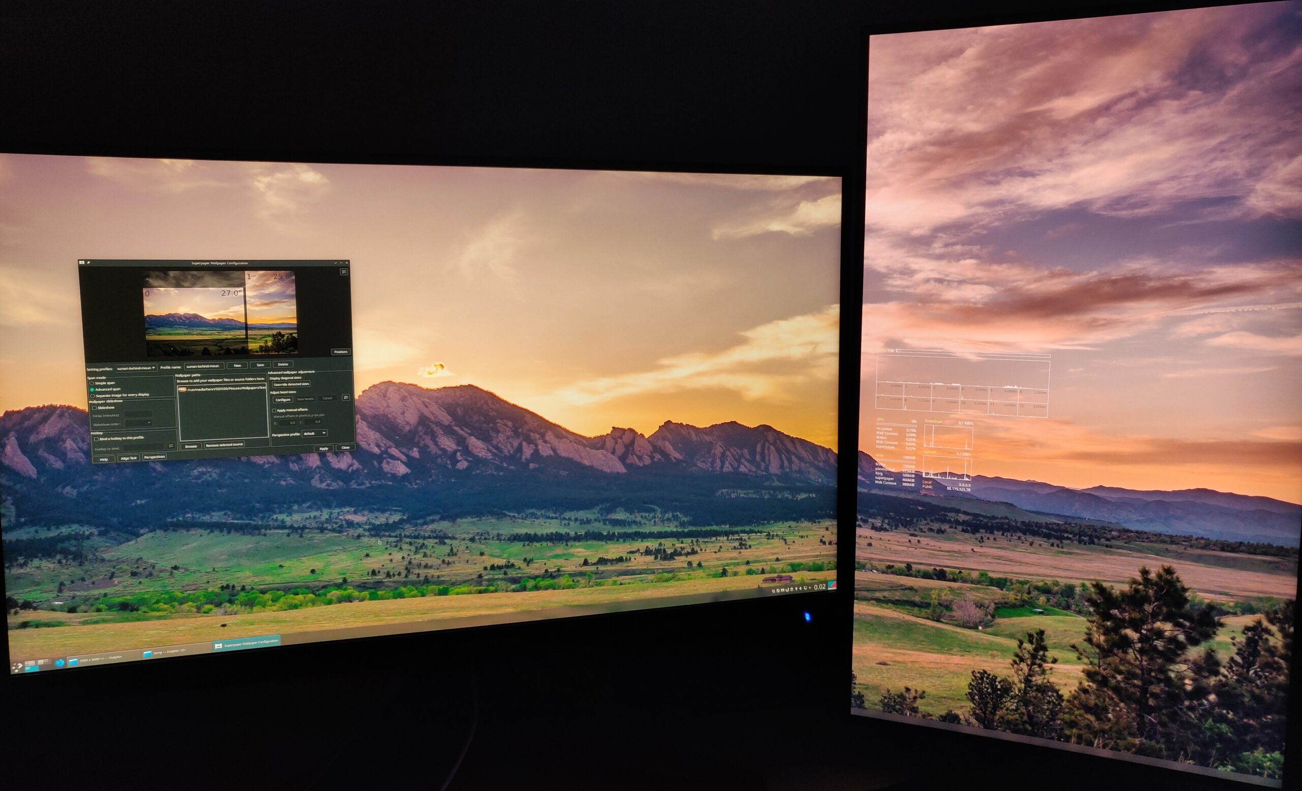 superpaper 2.0 bezel correction