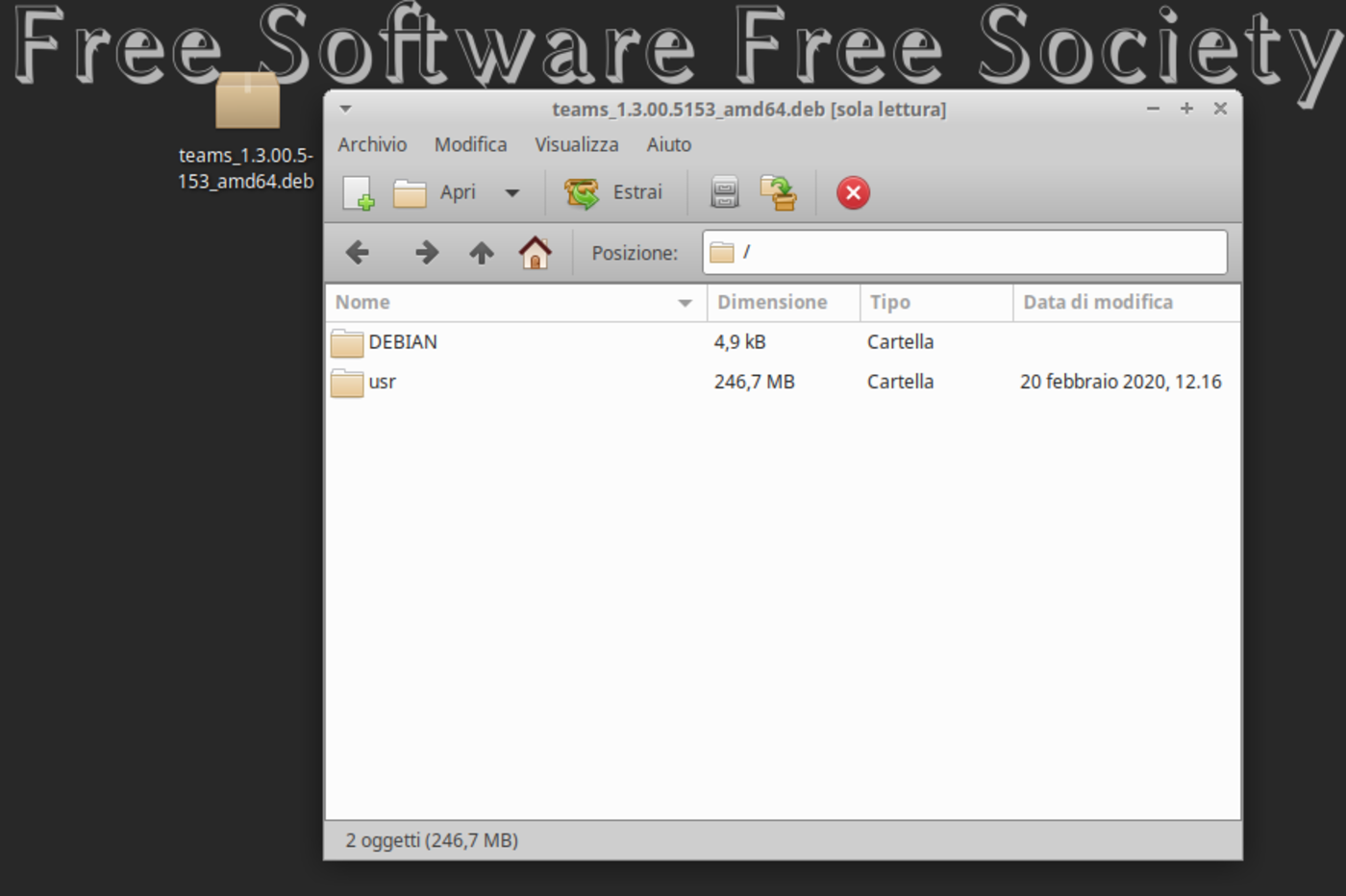 Ubuntu 20.04, come installare i pacchetti deb