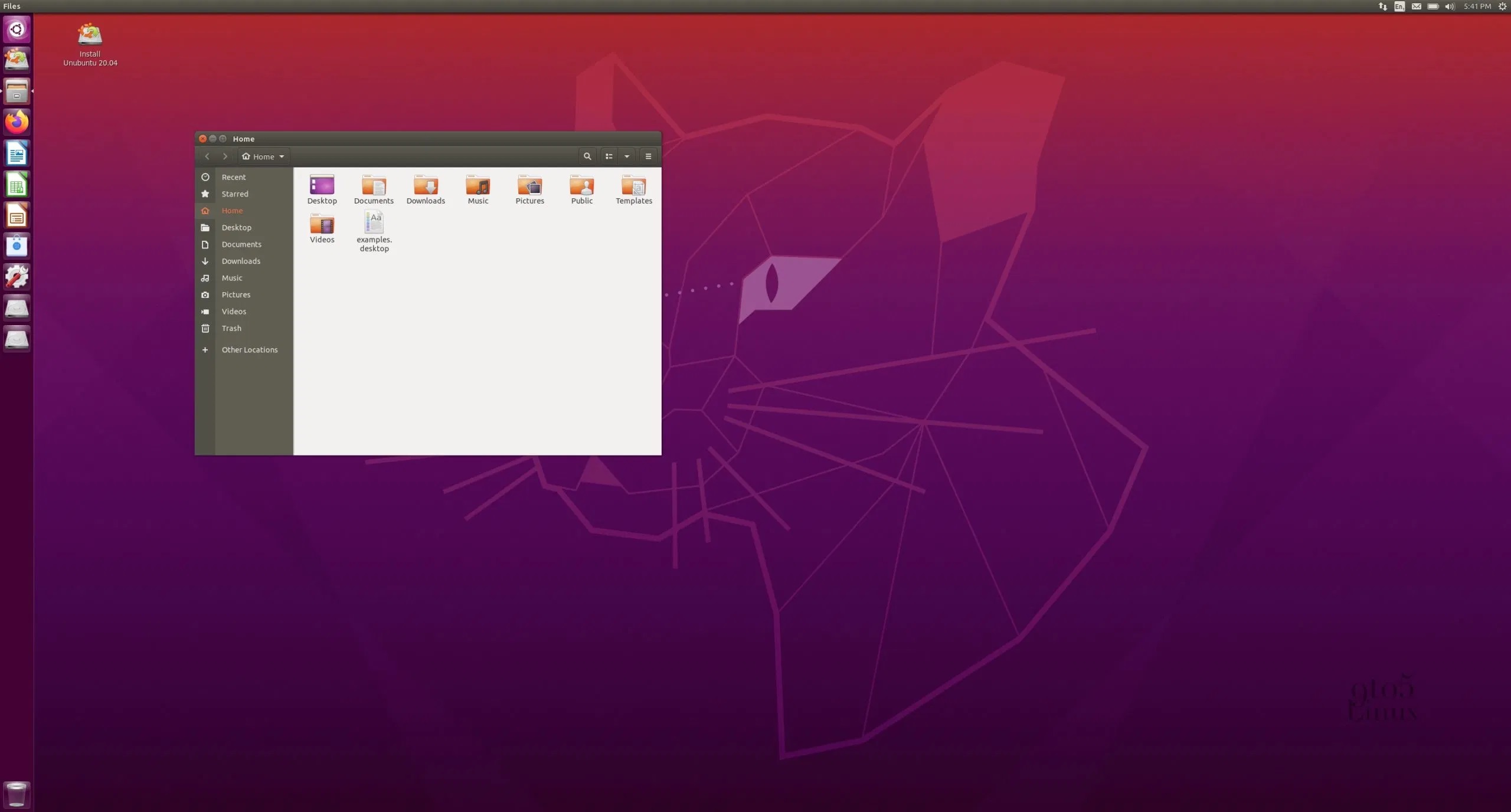 ubuntu unity remix 20.04a