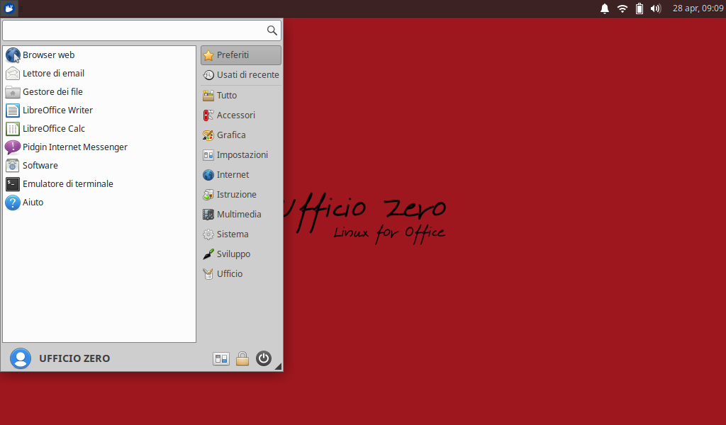 Ufficio Zero: torna in auge la distro GNU/Linux made in Italy 2 Ufficio Zero, distro GNU/Linux italiana