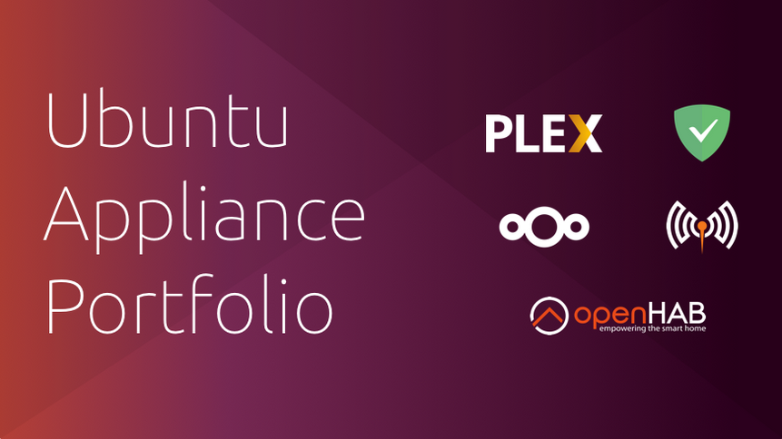 Ubuntu appliance portfolio