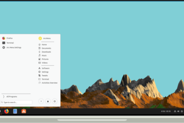arc menu 47 gnome shell