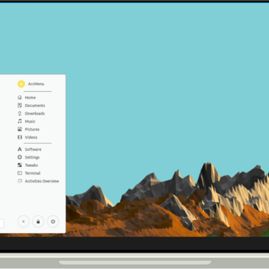 arc menu 47 gnome shell