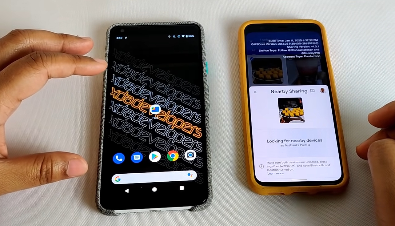 google nearby share android linux 1