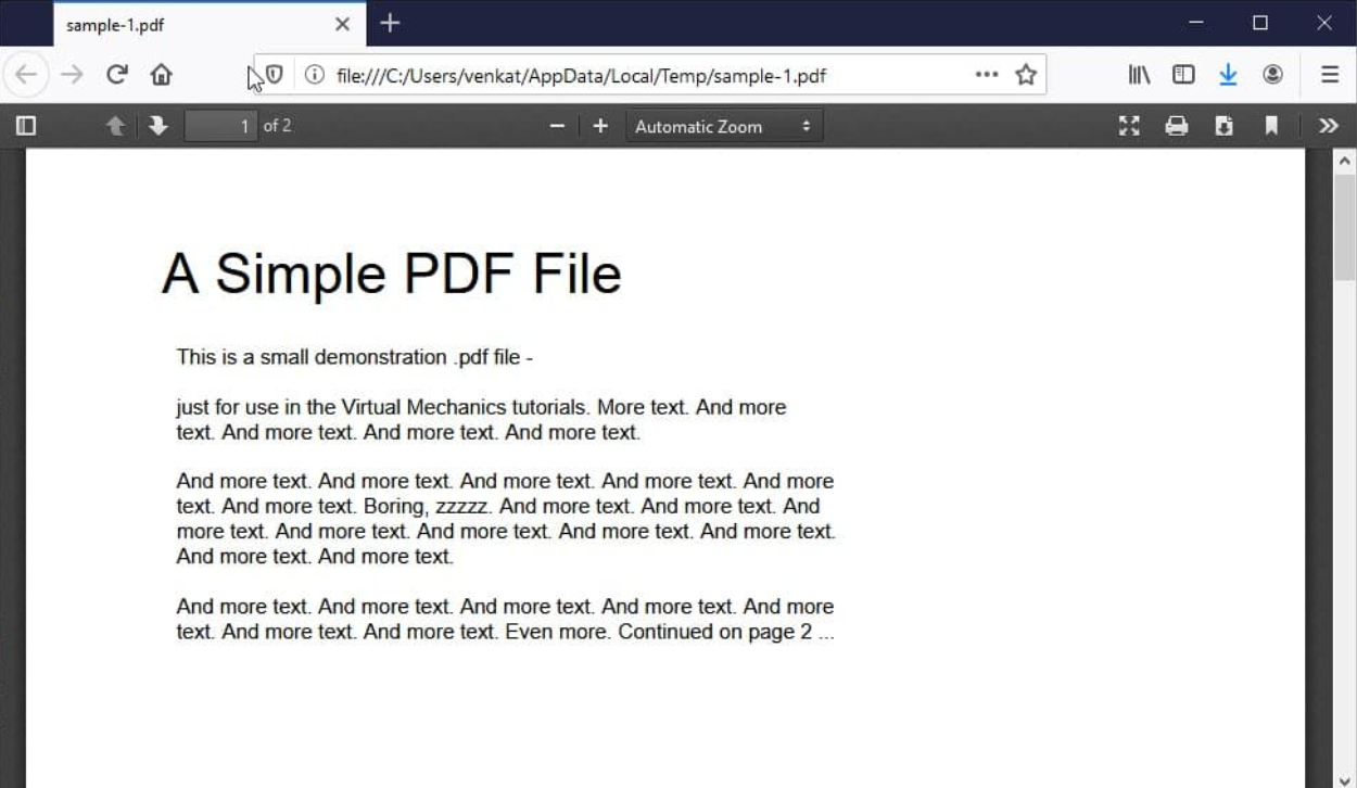 mozilla firefox 78 pdf reader