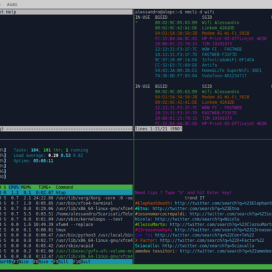 tmux terminal multiplexer