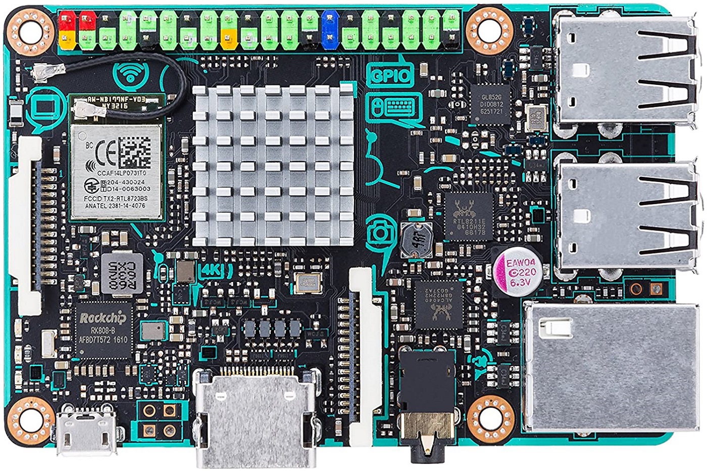 Raspberry Pi: le alternative più economiche o più potenti 5 asus