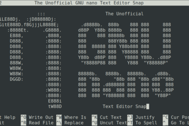 gnu nano 5.0