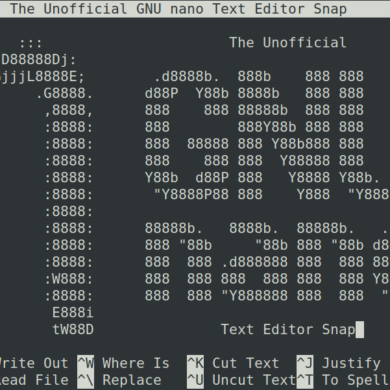 gnu nano 5.0