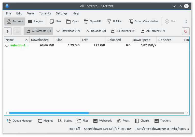 KDE Applications, Luglio 2020: migliorie per KTorrent, KMyMoney e KDiff3