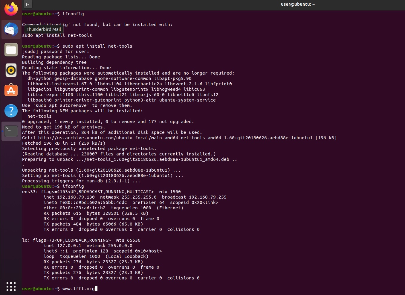 ubuntu 20.04 indirizzi ip 1
