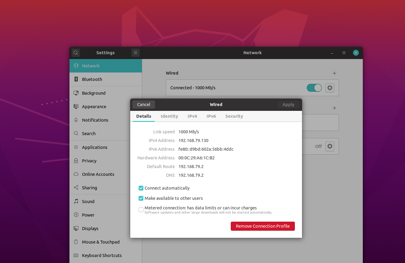 ubuntu 20.04 indirizzi ip