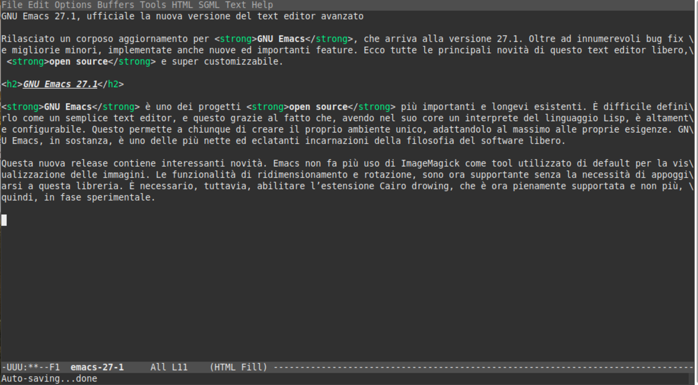 emacs 27 1 html