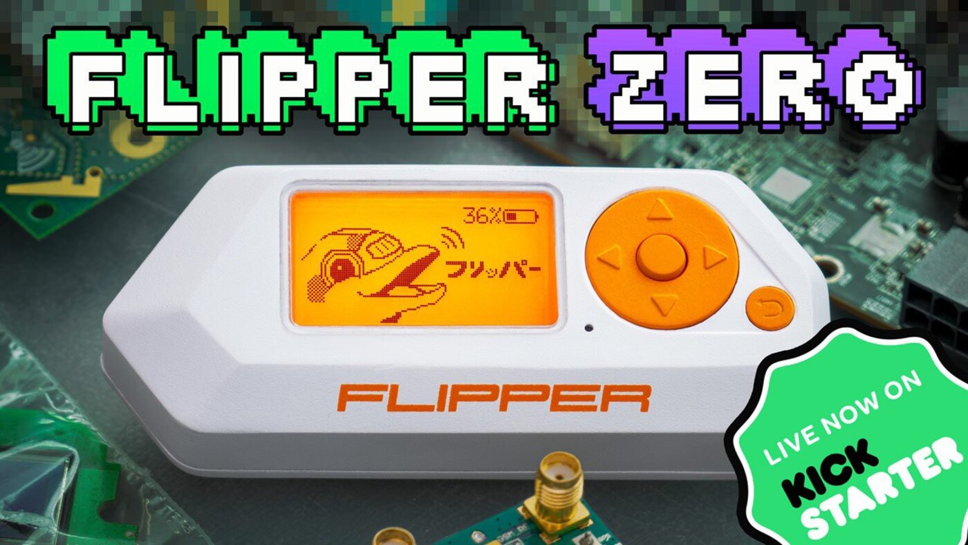 flipper zero open source hacker kickstarter