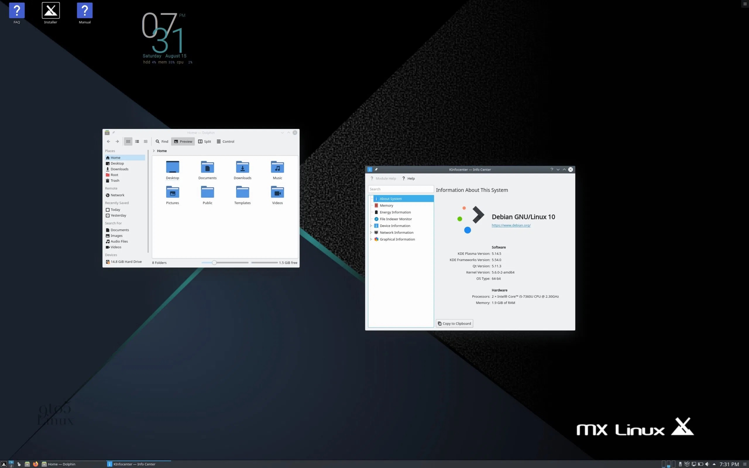 MX Linux 19.2: arriva la nuova KDE Edition