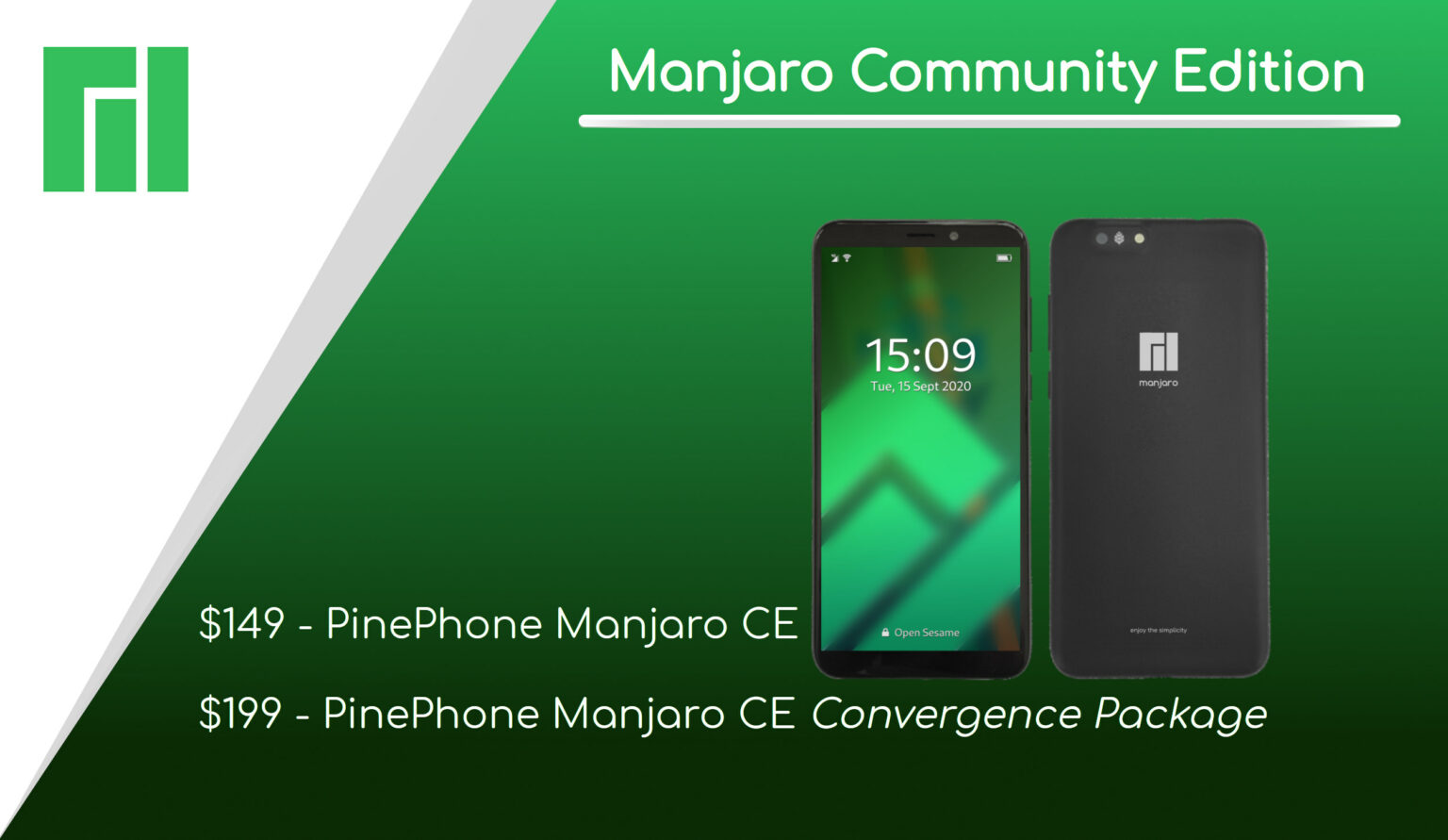 pinephone pine64 manjaro