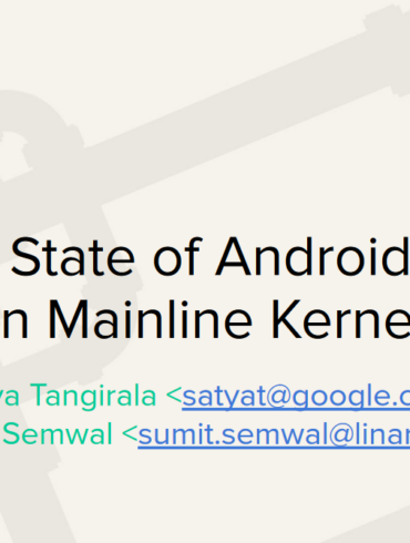 android linux aosp kernel