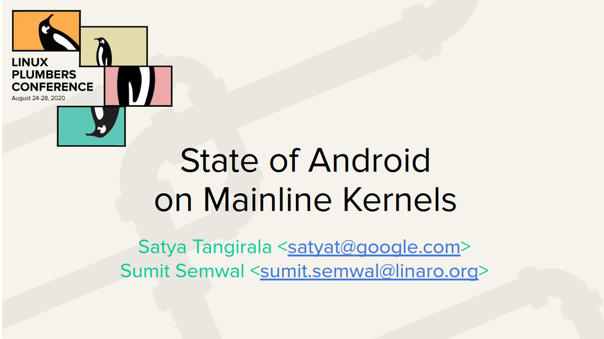android linux aosp kernel