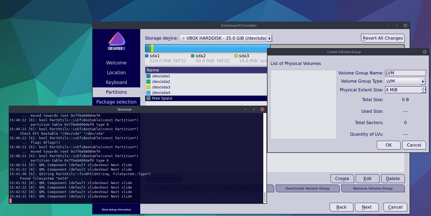 EndeavourOS: ufficiali il september update e la nuova versione per ARM 1 endeavouros calamares
